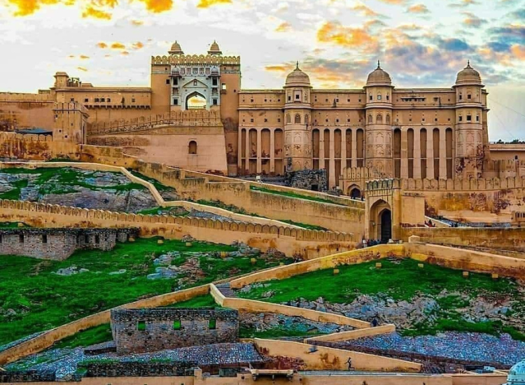 Pháo đài Amber Jaipur Ấn Độ